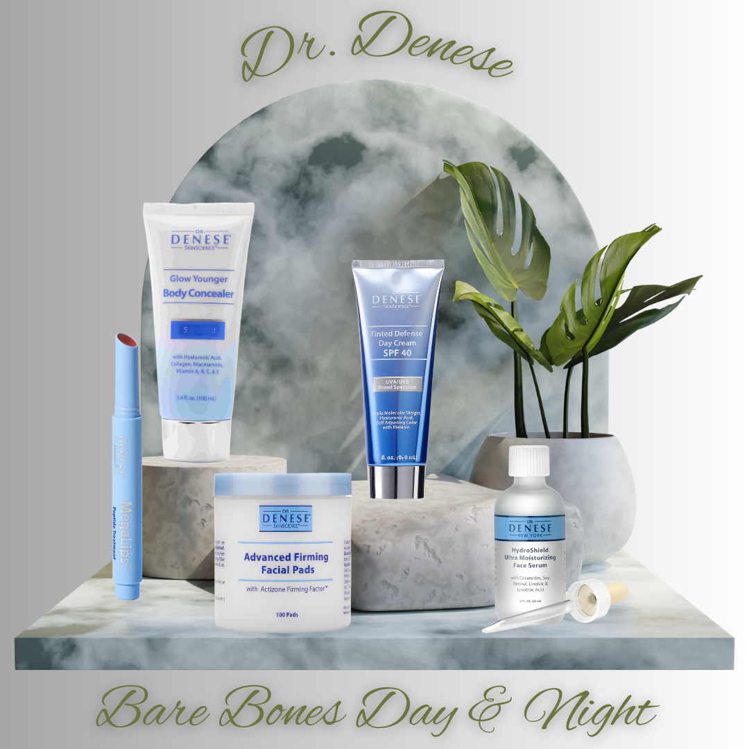 Dr. Denese Personal Skincare Routine Kit - Bare Bones DAY & NIGHT