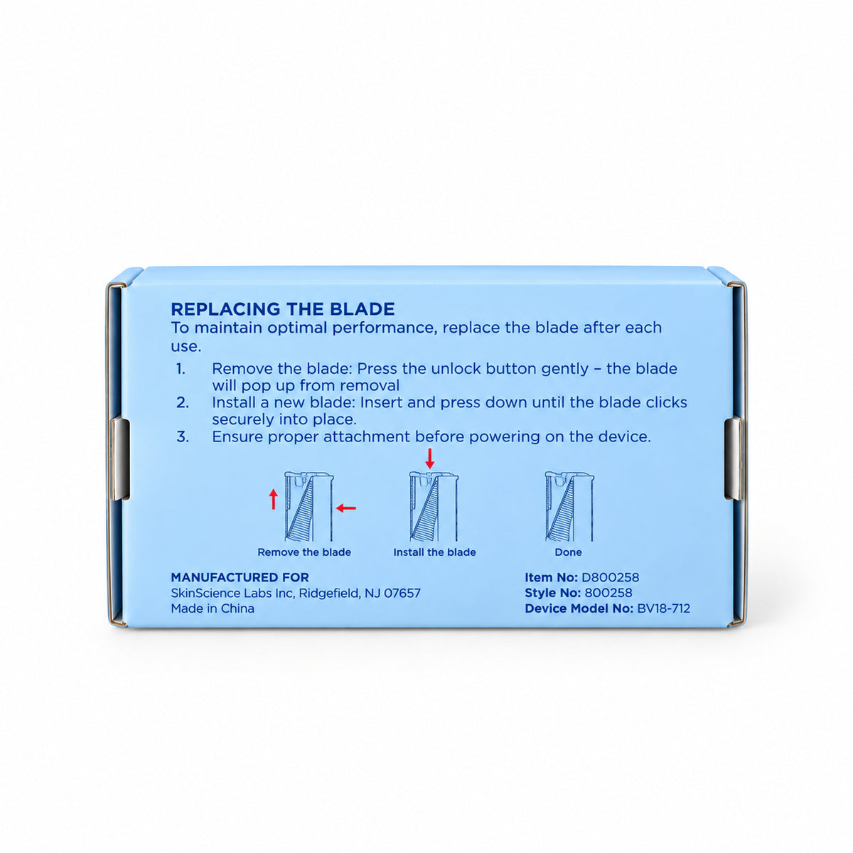 Dr. Denese Dermaplaner Refill Blades - 12 pcs