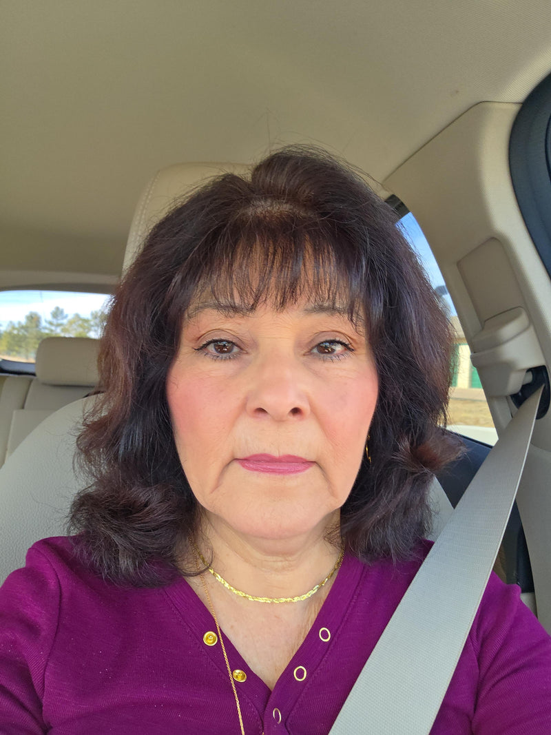 A customer who sent this photo in with her review