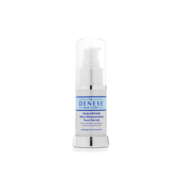 Dr. Denese HydroShield Ultra Moisturizing Face Serum – 0.7 Oz, Age-Defying With Retinol & Ceramides